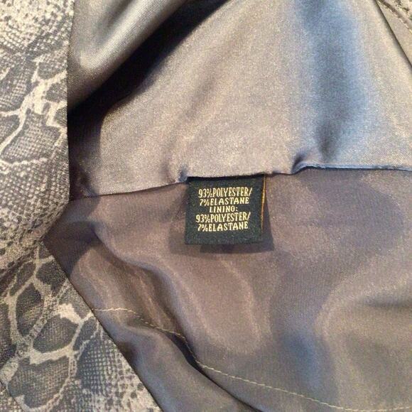 AS by DF Dusk Til Dawn Python Snakeskin Print Trousers Size 6 - Picture 8 of 8